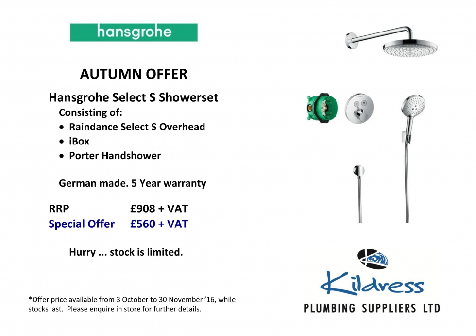 Hansgrohe Shower Offers